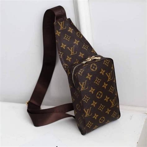 louis vuitton monogram sling bag|Louis Vuitton sling bag brown.